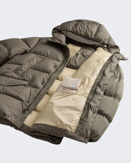 Woolrich Heren cloud davis parka Groen - XL