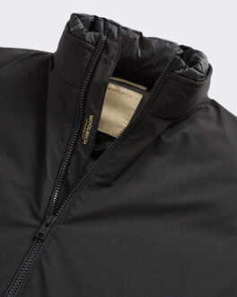 Woolrich Heren cloud lewis bomber - maat XL Zwart