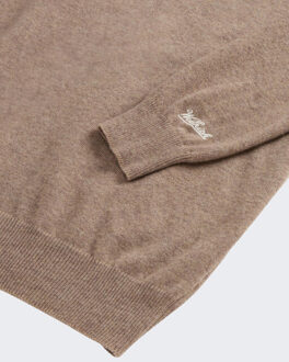 Woolrich Heren lambswool crewneck Beige