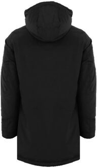 Woolrich Heren polar hoge kraag parka Zwart - M