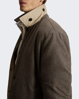 Woolrich Heren wool keating shirt jacket Grijs - L