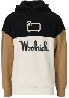 Woolrich Hoodie Woolrich , White , Heren - L