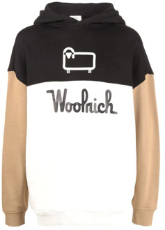 Woolrich Hoodie Woolrich , White , Heren - M,S