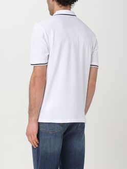 Woolrich Korte Mouwen Polo Shirt Wit