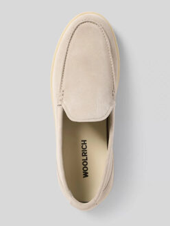 Woolrich Loafer leather Taupe - 43