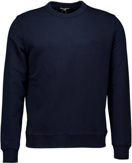 Woolrich Logo script sweaters Blauw - M