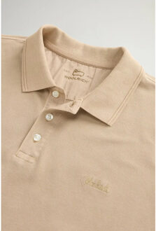Woolrich Mackinack polo dove Veelkleurig