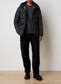 Woolrich Men cloud davis parka Zwart - S