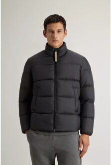 Woolrich Men cloud eagle jacket Zwart
