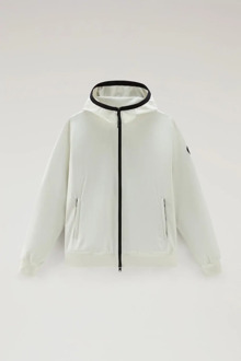 Woolrich Men soft shell full zip hoodie Print / Multi - XL