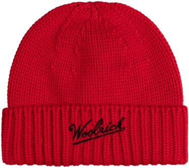 Woolrich muts Rood - L