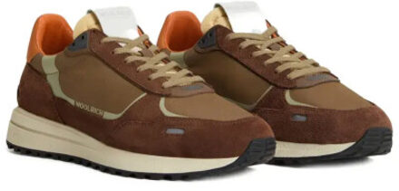 Woolrich Retro sneaker orange Bruin - 42
