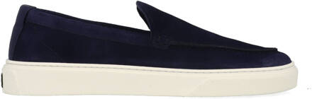 Woolrich Rovesciato Boat Loafer Slip-On Sneakers Heren donker blauw - 41