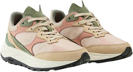 Woolrich Running Sneakers Dames beige - roze - groen - 37