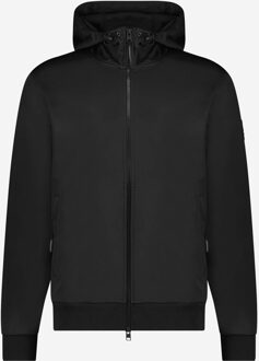 Woolrich Soft shell fz hoodie jacket Zwart - XXL