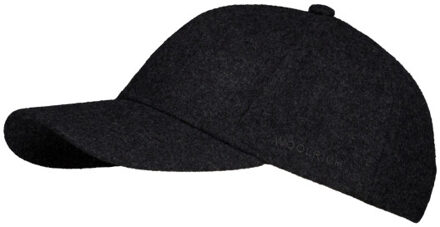Woolrich Solid wool baseball cap petten cfwoac0290mrut3190 Grijs - One size