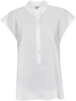 Woolrich Stijlvolle Blouse Wwsi0154 Woolrich , White , Dames - L,S