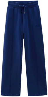 Woolrich Straight Trousers Woolrich , Blue , Dames - L,M,S