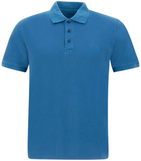 Woolrich T-shirts en Polos Collectie Woolrich , Blue , Heren - 2Xl,Xl,L,M,S,3Xl