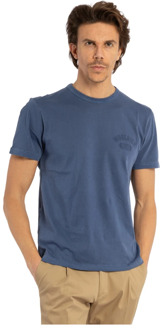Woolrich T-Shirts Woolrich , Blue , Heren - L,M,S