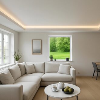 Woonkamer koofverlichting set 9 meter