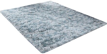 Woonkamer Zacht Tapijt Pluche Tapijt Pluizige Dikke Tapijten Slaapkamer Decor Gebied Lange Tapijten Anti-Slip Floor Mat Grijs kinderkamer Matten licht grijs