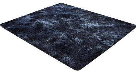 Woonkamer Zacht Tapijt Pluche Tapijt Pluizige Dikke Tapijten Slaapkamer Decor Gebied Lange Tapijten Anti-Slip Floor Mat Grijs kinderkamer Matten marine blauw