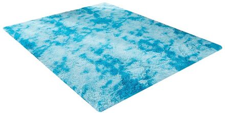 Woonkamer Zacht Tapijt Pluche Tapijt Pluizige Dikke Tapijten Slaapkamer Decor Gebied Lange Tapijten Anti-Slip Floor Mat Grijs kinderkamer Matten Water blauw