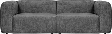 Woood 3,5-zits Bank 'Bean' Structure Velvet, kleur Cloud Sky