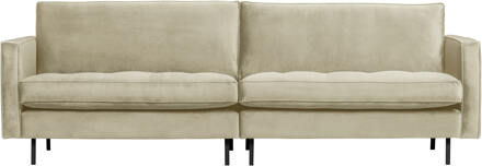 Woood 3-zits Bank 'Rodeo Classic' Velvet, kleur Pistache