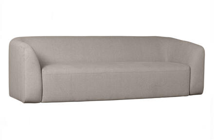 Woood 3-zits Bank 'Sloping' kleur Off White Melange