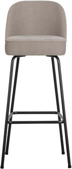 Woood Barkruk 'Vogue' Woven, kleur Zand (zithoogte 80cm)