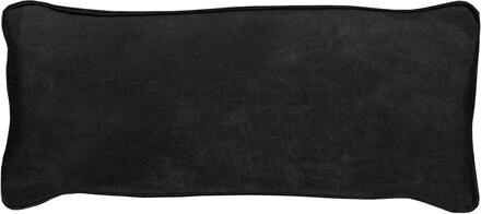 Woood Bean Kussen - Recycle Leer - Zwart - 30x70x20 - N.v.t.