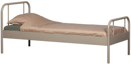 Woood Bed 'Mata' 90 x 200cm, kleur Zand - 90 x 200 cm