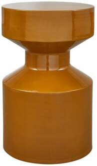 Woood Bijzettafel 'Ferry' 30cm, kleur Honing Geel