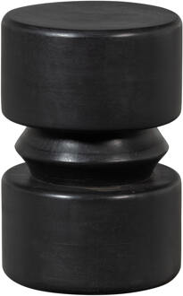 Woood Bijzettafel 'Tuve' 30cm, kleur Matzwart