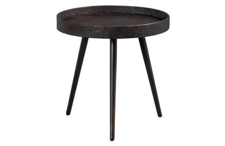 Woood Bounds Bijzettafel M - Metaal - Antique Goud - 41x41x41