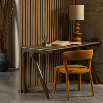 Woood Bureau 'Tug' Mangohout, 130 x 60cm Walnoot