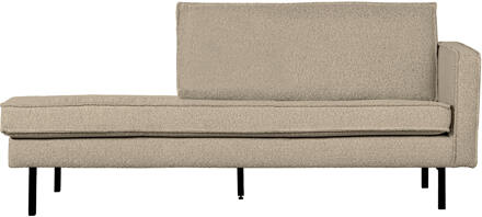 Woood Daybed 'Rodeo' Rechts, Bouclé, kleur Beige