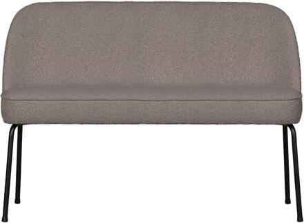 Woood Eetkamerbank 'Vogue' Bouclé, kleur Nougat