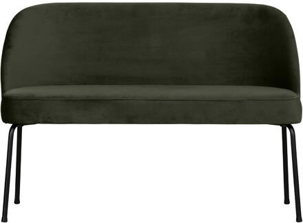 Woood Eetkamerbank 'Vogue' Velvet, kleur Donkergroen