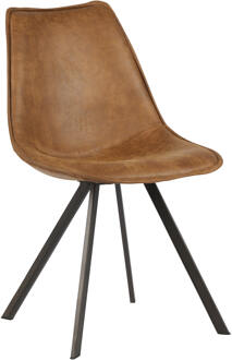 Woood Eetkamerstoel 'Swen', kleur Cognac