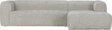 Woood Exclusive Bean Hoekbank Rechts - Stof - Naturel - 73x305x96 Beige - N.v.t.