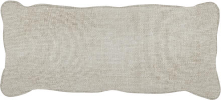 Woood Exclusive Bean Kussen - Grove Melange Stof - Naturel - 30x70x20 Beige - N.v.t.