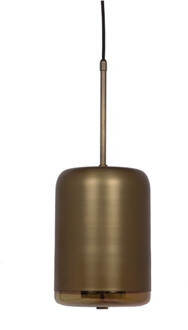 WOOOD Exclusive Safa Hanglamp Verticaal - Metaal - Brass - 60x20x20 Zwart