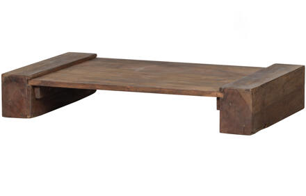 WOOOD Exclusive Salontafel Cuno - Hout - Donkerbruin - 30x70x120