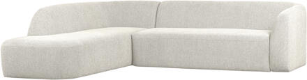 Woood Hoekbank 'Sloping' Links, kleur Pearl Melange
