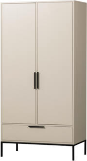 Woood Kledingkast 'Adam' 2-deurs, kleur Dust