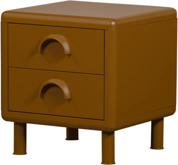 Woood Ladekast/Nachtkastje 'Rune' kleur Honing Geel