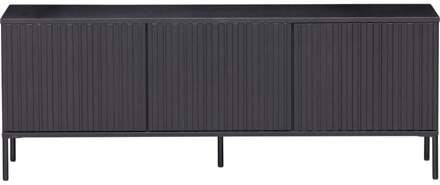 Woood New Gravure Tv-meubel - 150 cm Zwart